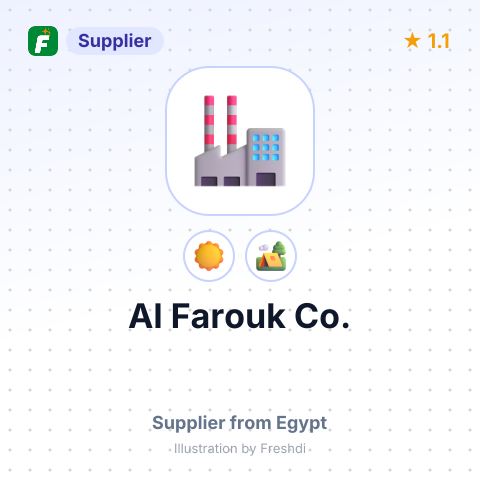 Al Farouk Co. – summary card, no photo uploaded yet