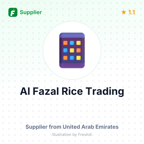 Al Fazal Rice Trading   – summary card, no photo uploaded yet