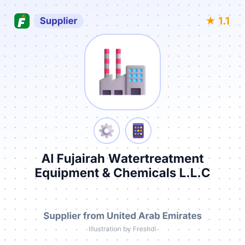 Al Fujairah Watertreatment Equipment & Chemicals L.L.C – summary card, no photo uploaded yet