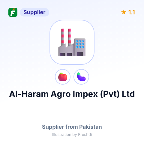 Al-Haram Agro Impex (Pvt) Ltd  – summary card, no photo uploaded yet