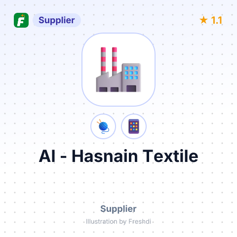 Al - Hasnain Textile – summary card, no photo uploaded yet