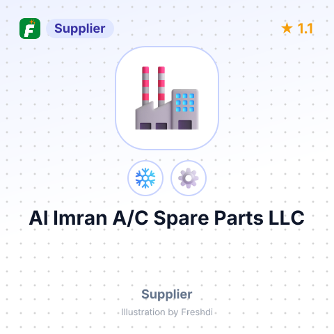 Al Imran A/C Spare Parts LLC – summary card, no photo uploaded yet