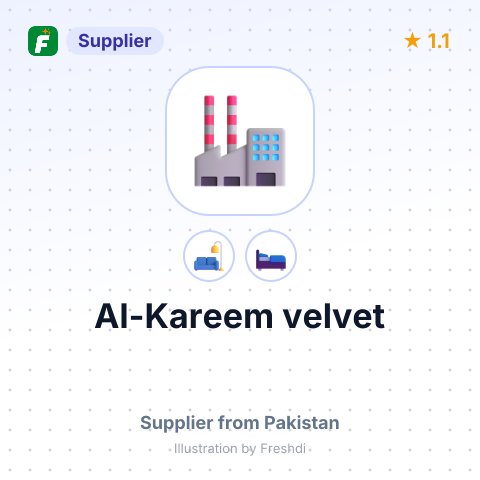Al-Kareem velvet – summary card, no photo uploaded yet