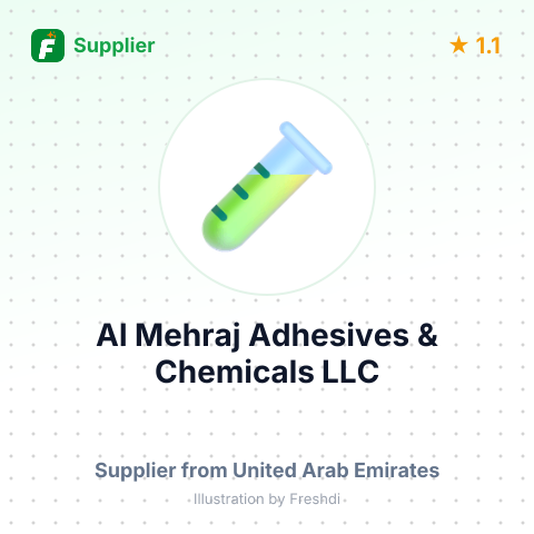 Al Mehraj Adhesives & Chemicals LLC – summary card, no photo uploaded yet