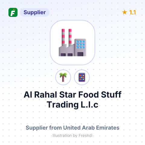 Al Rahal Star Food Stuff Trading L.l.c  – summary card, no photo uploaded yet