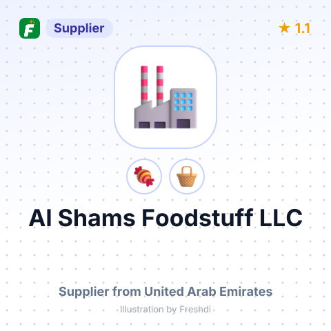Al Shams Foodstuff LLC  – summary card, no photo uploaded yet