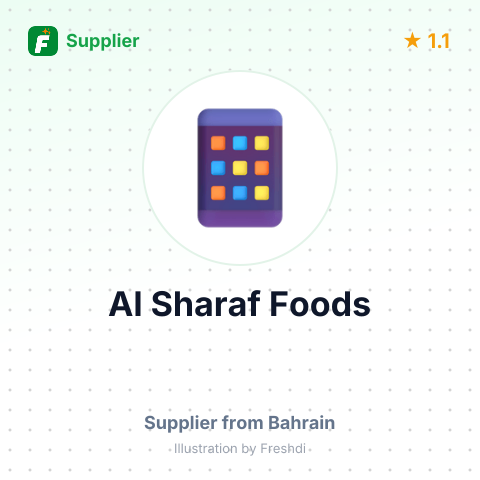 Al Sharaf Foods  – summary card, no photo uploaded yet