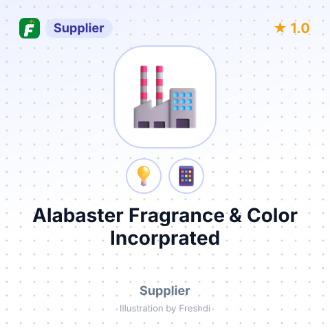Alabaster Fragrance & Color Incorprated – summary card, no photo uploaded yet