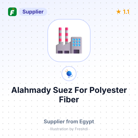 Alahmady Suez For Polyester Fiber – summary card, no photo uploaded yet