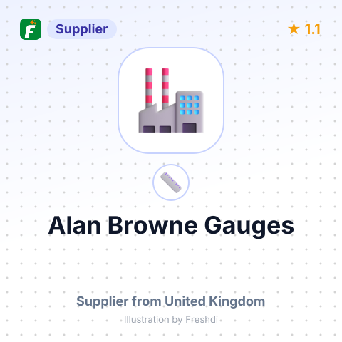 Alan Browne Gauges – summary card, no photo uploaded yet