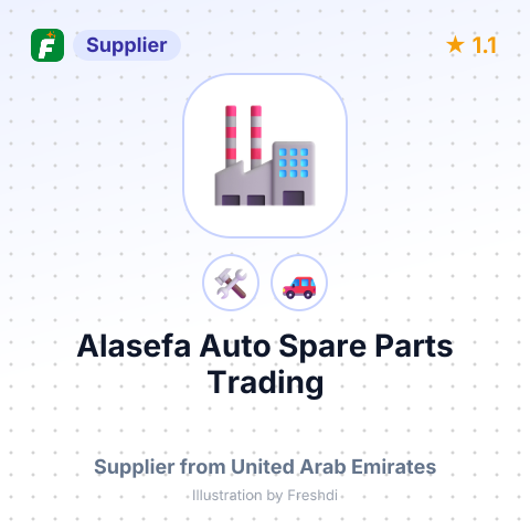 Alasefa Auto Spare Parts Trading – summary card, no photo uploaded yet