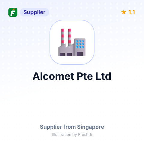 Alcomet Pte Ltd – summary card, no photo uploaded yet