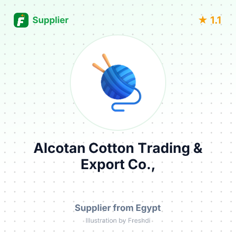 Alcotan Cotton Trading & Export Co., – summary card, no photo uploaded yet