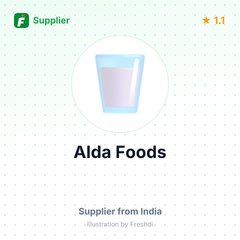 Alda Foods  – summary card, no photo uploaded yet