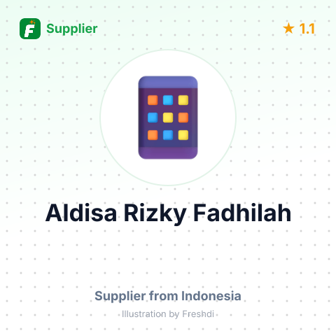 Aldisa Rizky Fadhilah  – summary card, no photo uploaded yet