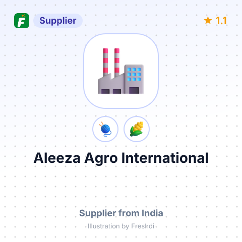 Aleeza Agro International  – summary card, no photo uploaded yet