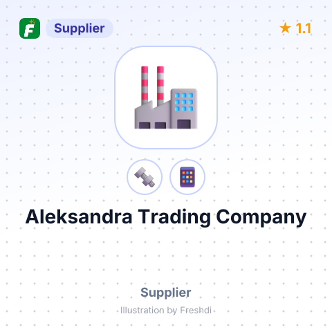 Aleksandra Trading Company – summary card, no photo uploaded yet