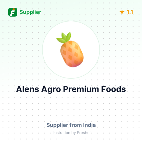 Alens Agro Premium Foods  – summary card, no photo uploaded yet