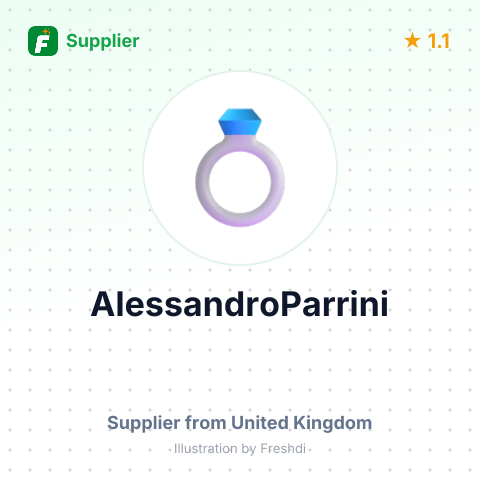 AlessandroParrini – summary card, no photo uploaded yet