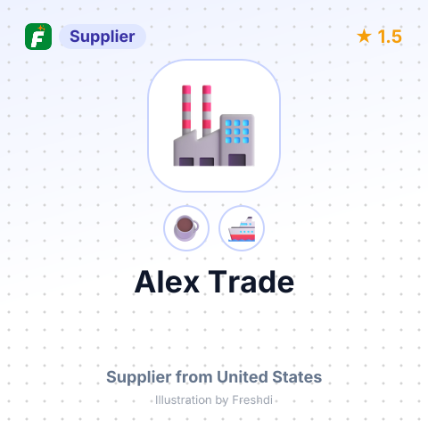 Alex Trade – summary card, no photo uploaded yet