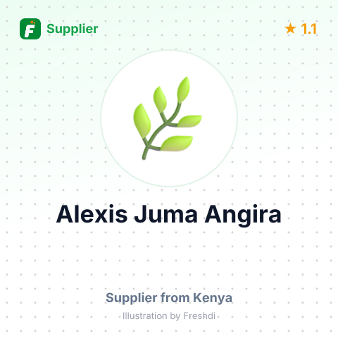 Alexis Juma Angira  – summary card, no photo uploaded yet