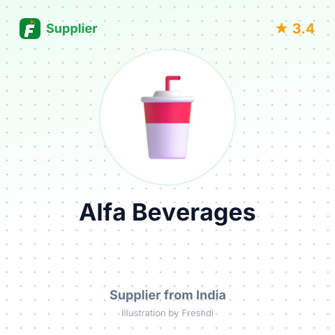 Alfa Beverages – summary card, no photo uploaded yet