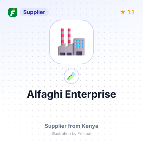 Alfaghi Enterprise  – summary card, no photo uploaded yet