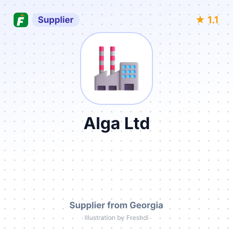 Alga Ltd – summary card, no photo uploaded yet