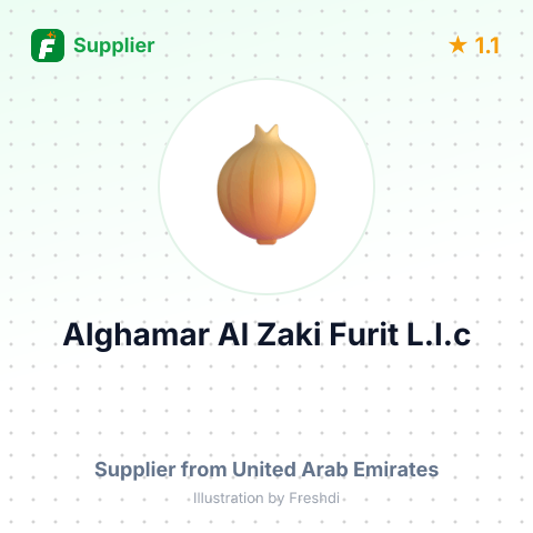 Alghamar Al Zaki Furit L.l.c  – summary card, no photo uploaded yet