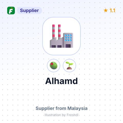 Alhamd  – summary card, no photo uploaded yet