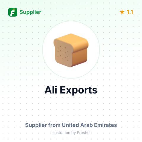 Ali Exports  – summary card, no photo uploaded yet