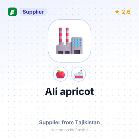 Ali apricot – summary card, no photo uploaded yet