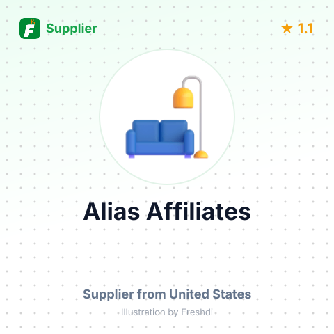 Alias Affiliates  – summary card, no photo uploaded yet