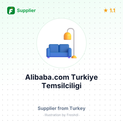 Alibaba.com Turkiye Temsilciligi – summary card, no photo uploaded yet
