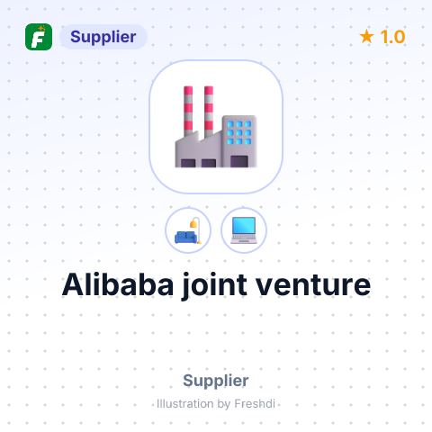 Alibaba joint venture – summary card, no photo uploaded yet