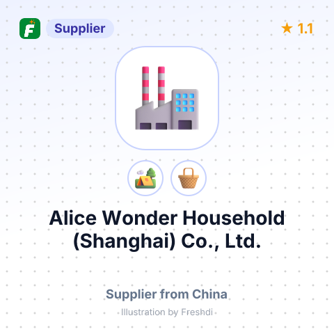 Alice Wonder Household (Shanghai) Co., Ltd. – summary card, no photo uploaded yet