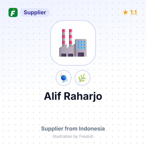Alif Raharjo  – summary card, no photo uploaded yet