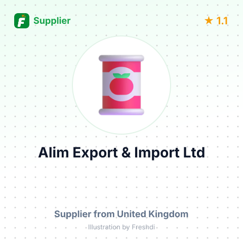 Alim Export & Import Ltd  – summary card, no photo uploaded yet