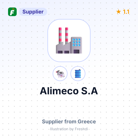 Alimeco S.A  – summary card, no photo uploaded yet