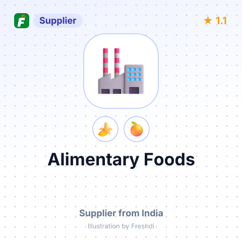 Alimentary Foods  – summary card, no photo uploaded yet