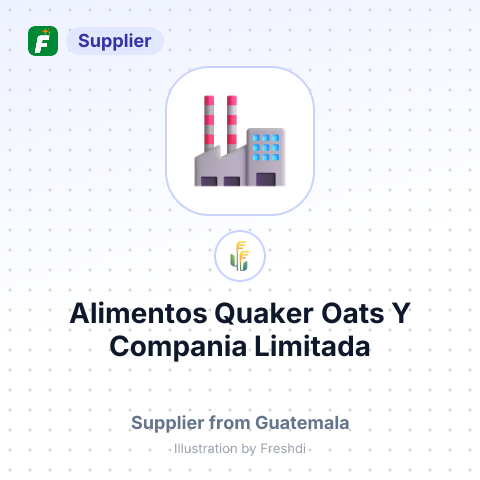 Alimentos Quaker Oats Y Compania Limitada – summary card, no photo uploaded yet
