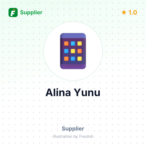 Alina Yunu – summary card, no photo uploaded yet