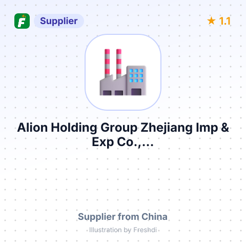 Alion Holding Group Zhejiang Imp & Exp Co.,... – summary card, no photo uploaded yet