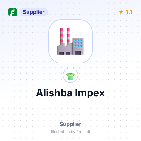 Alishba Impex – summary card, no photo uploaded yet