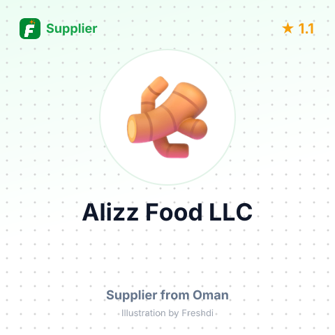 Alizz Food LLC  – summary card, no photo uploaded yet