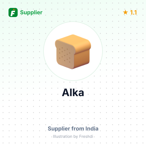 Alka  – summary card, no photo uploaded yet