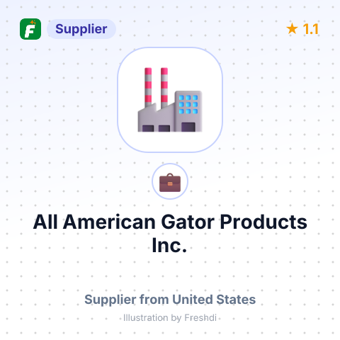 All American Gator Products Inc. – summary card, no photo uploaded yet