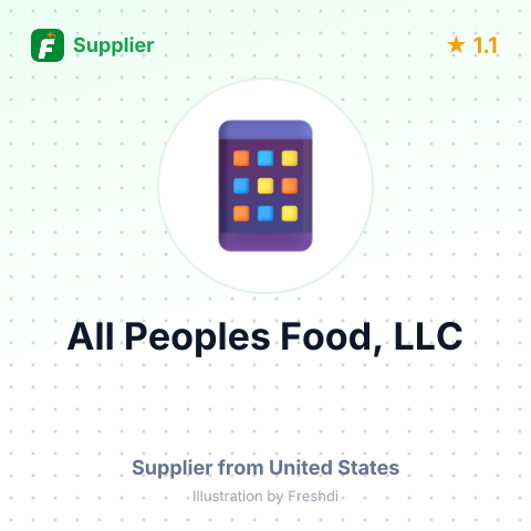 All Peoples Food, LLC  – summary card, no photo uploaded yet