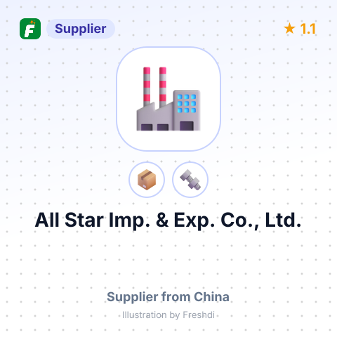 All Star Imp. & Exp. Co., Ltd. – summary card, no photo uploaded yet