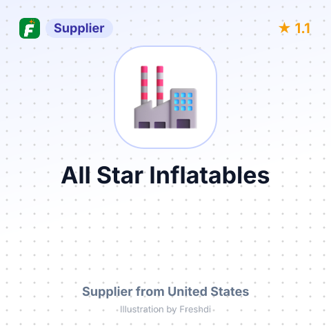 All Star Inflatables – summary card, no photo uploaded yet